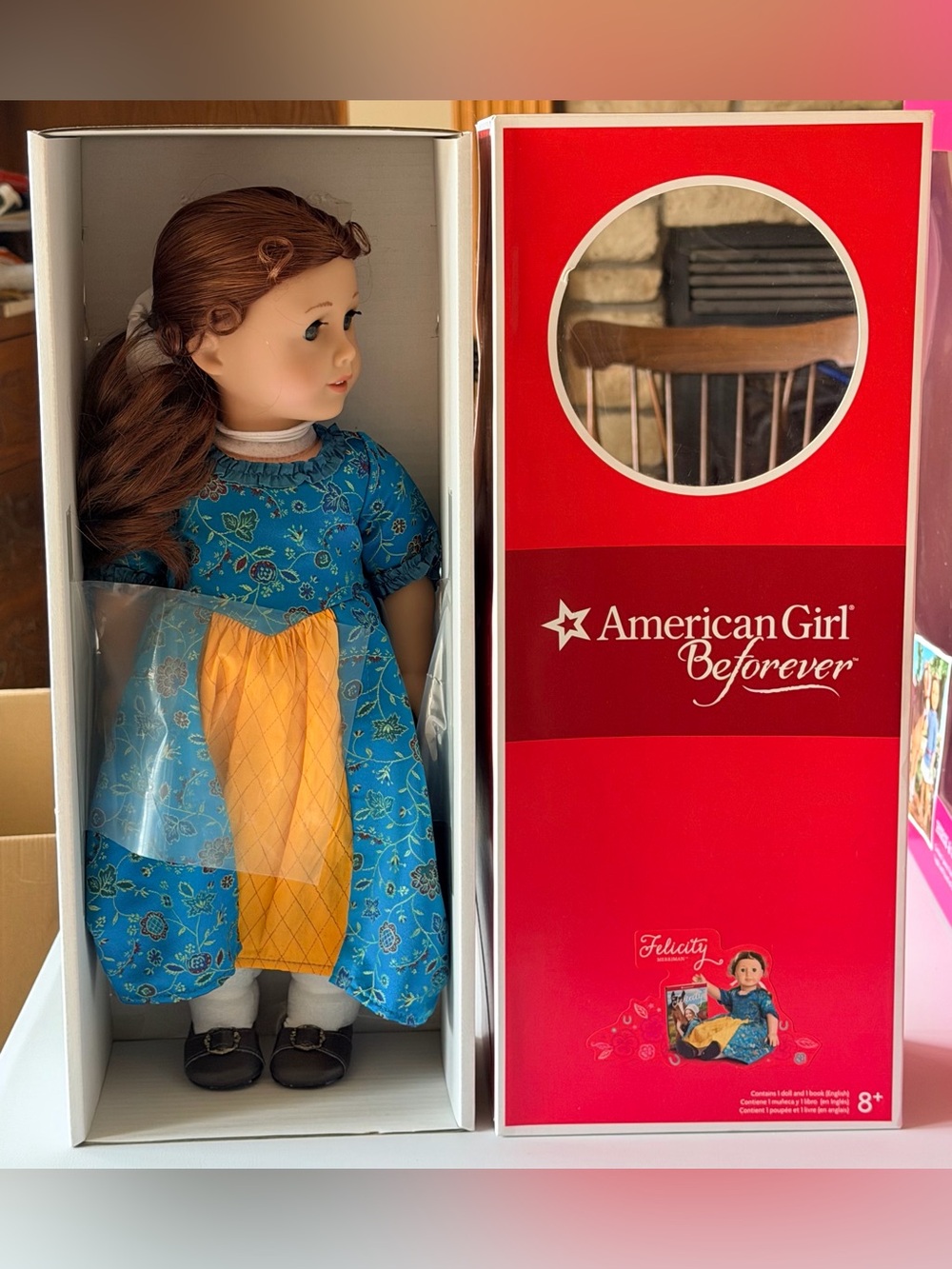 RARE & Pristine! American Girl BeForever Felicity Merriman Doll New in Box/NRFB